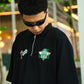 Spades Quarter Zip Polo 777 Black SPADES