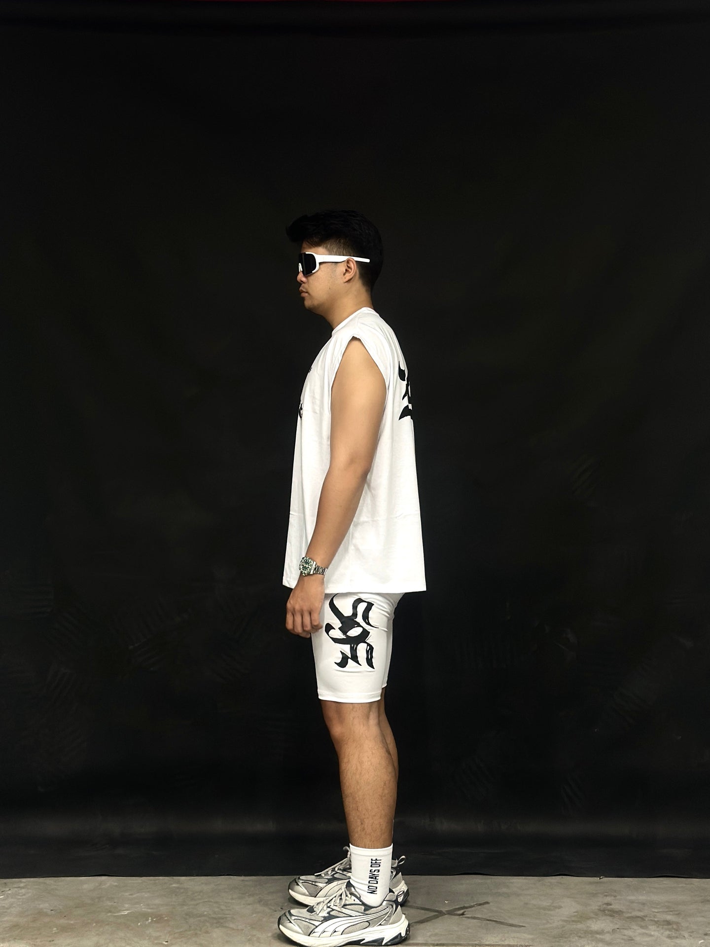 Aspire 365 Series 3 Boxy Tee Sleeveless White ASPIRE