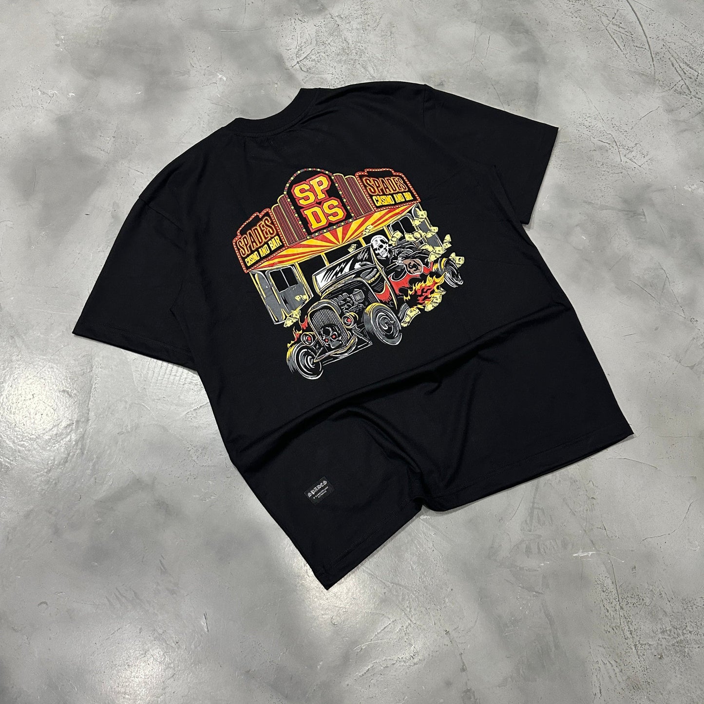 Spades Casino and Bar Black T-shirt SPADES