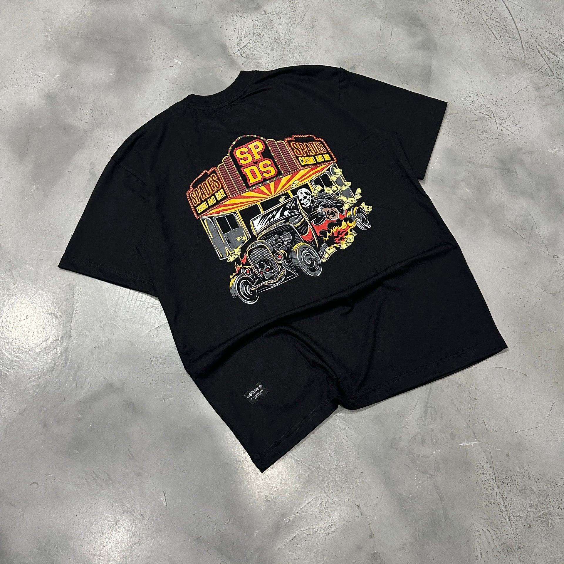 Spades Casino and Bar Black T-shirt SPADES