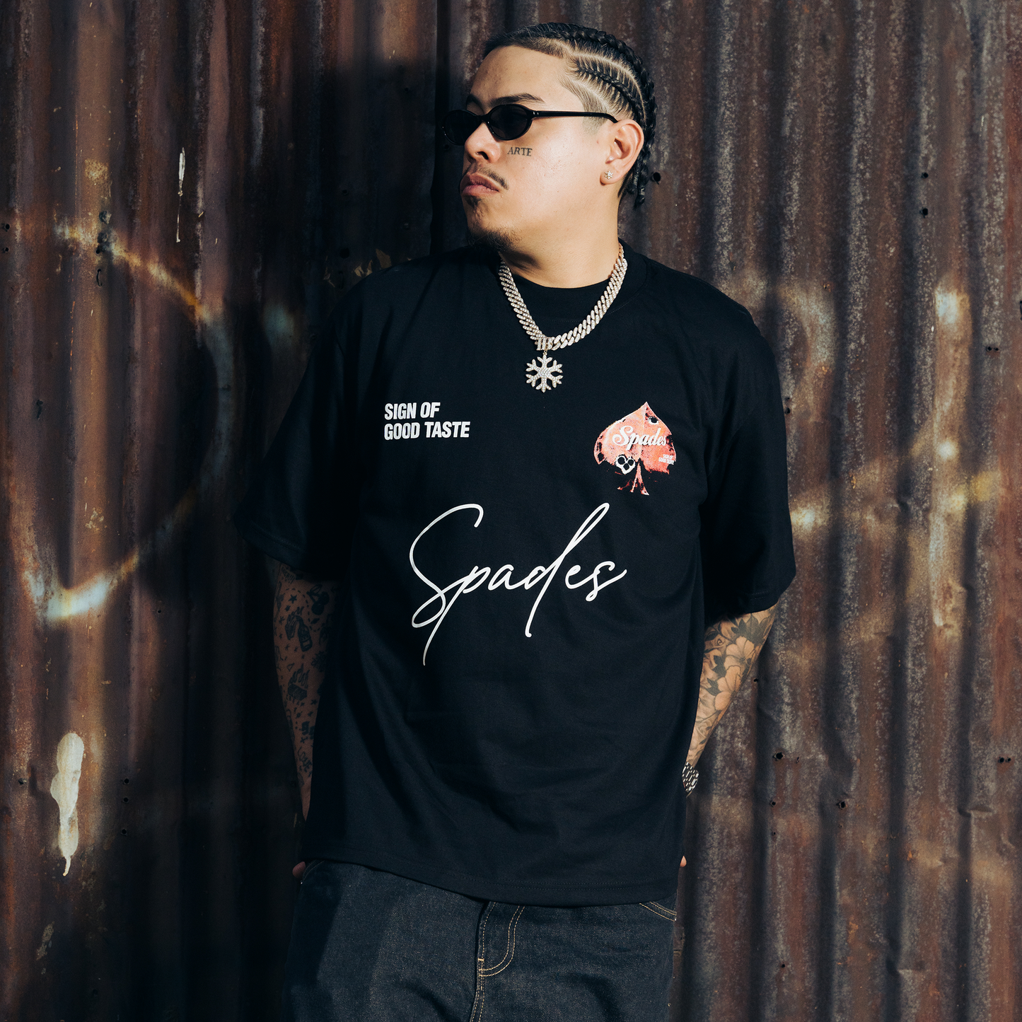 Spades Bulletproof Aura Box Tee SPADES