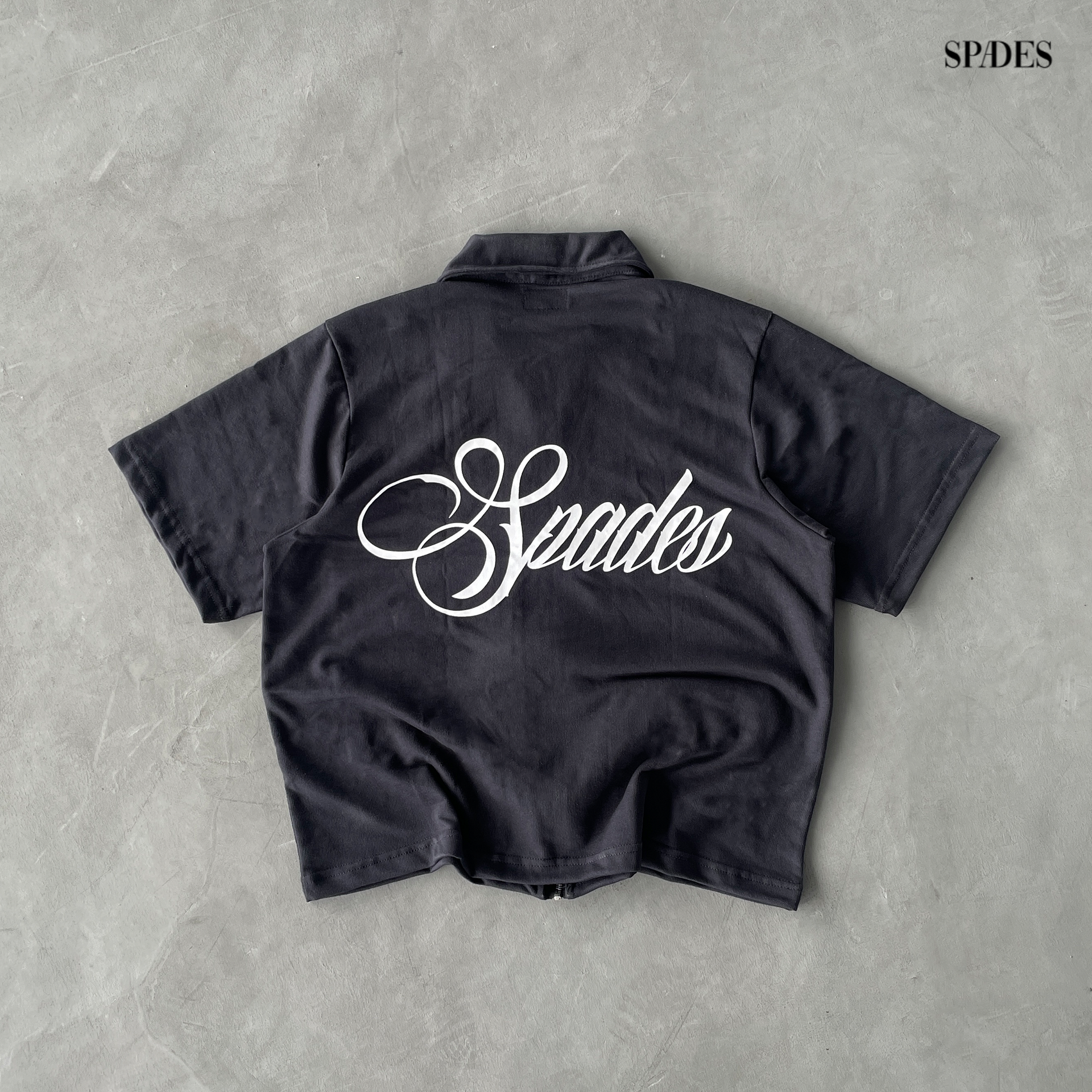 Spades High Stakes Utility Full Zip Polo – Spades USA