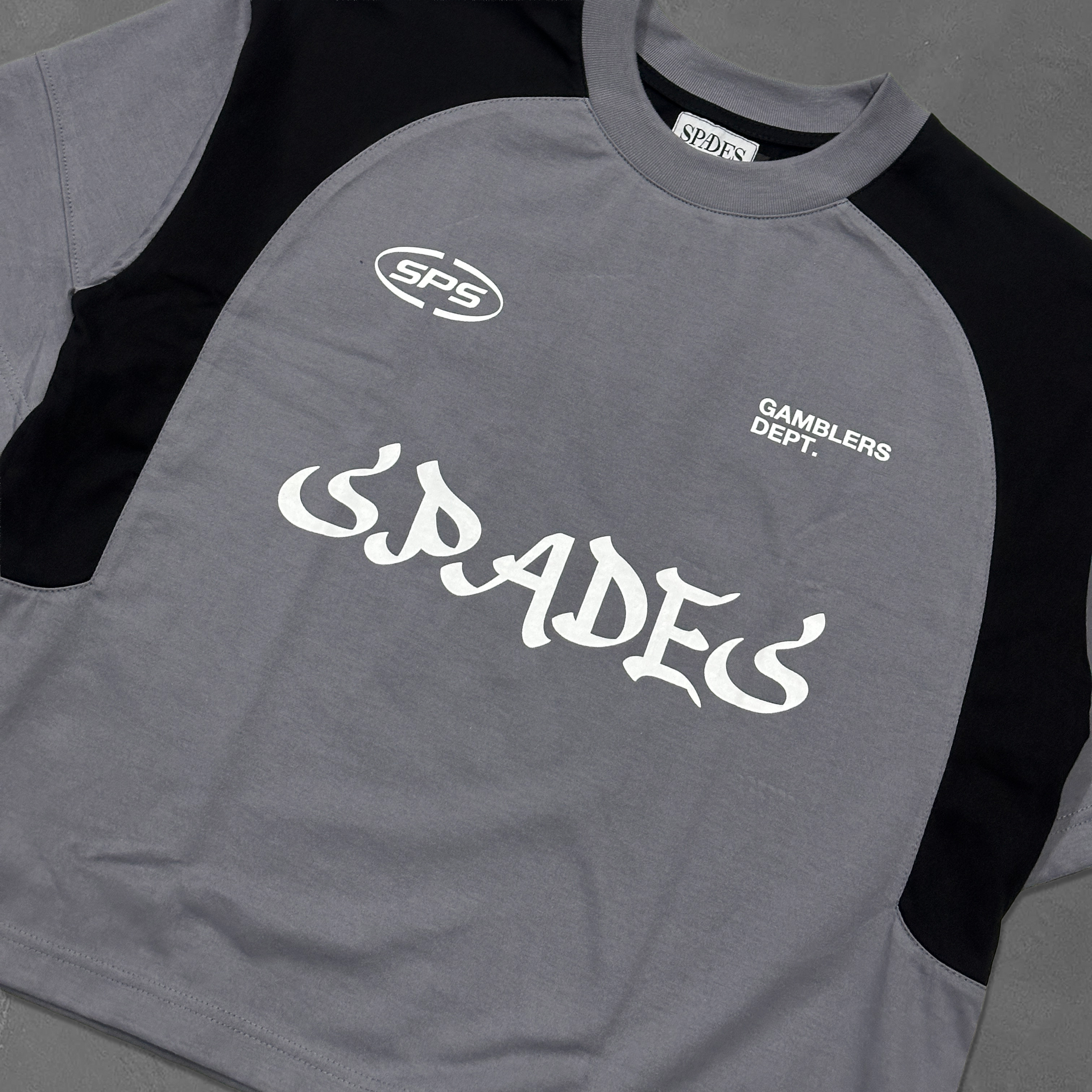 Spades Gamblers Dept. Boxy Crop Tee SPADES