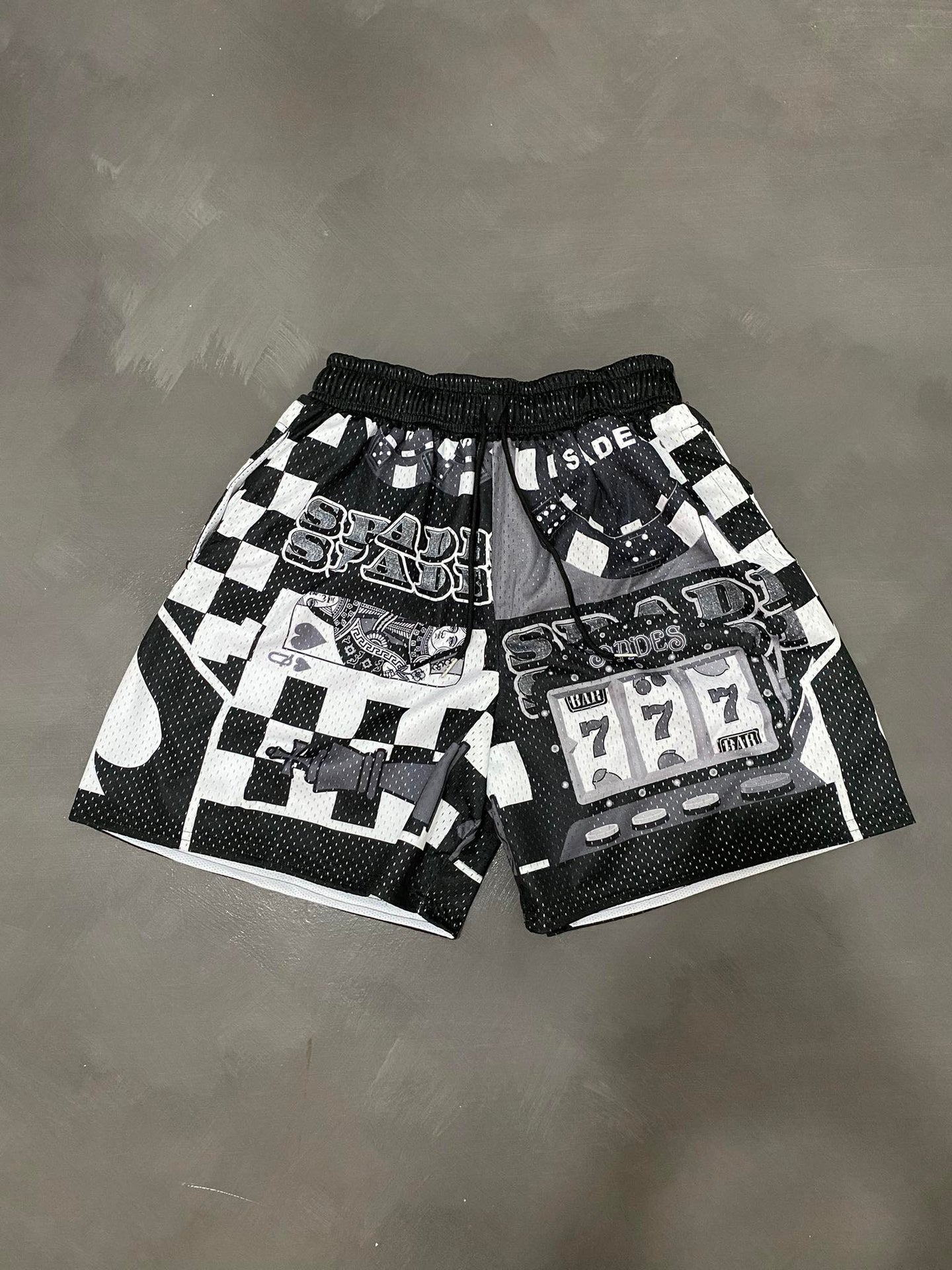 Spades  Risky Roll  Semi Step Mesh Shorts SPADES