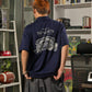 Spades Quarter Zip Polo Welcome Gamblers Navy Blue SPADES