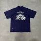 Spades Quarter Zip Polo Welcome Gamblers Navy Blue SPADES