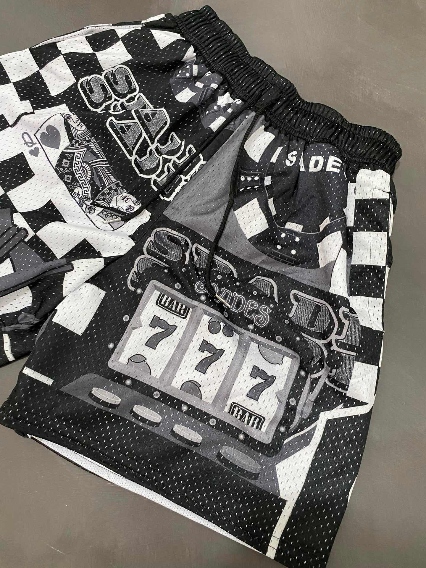 Spades  Risky Roll  Semi Step Mesh Shorts SPADES