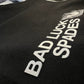 French Terry Quarter Zip Polo Crop  Visionaries Black SPADES