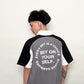 Spades Neutral Stake Boxy Crop Polo Pique SPADES