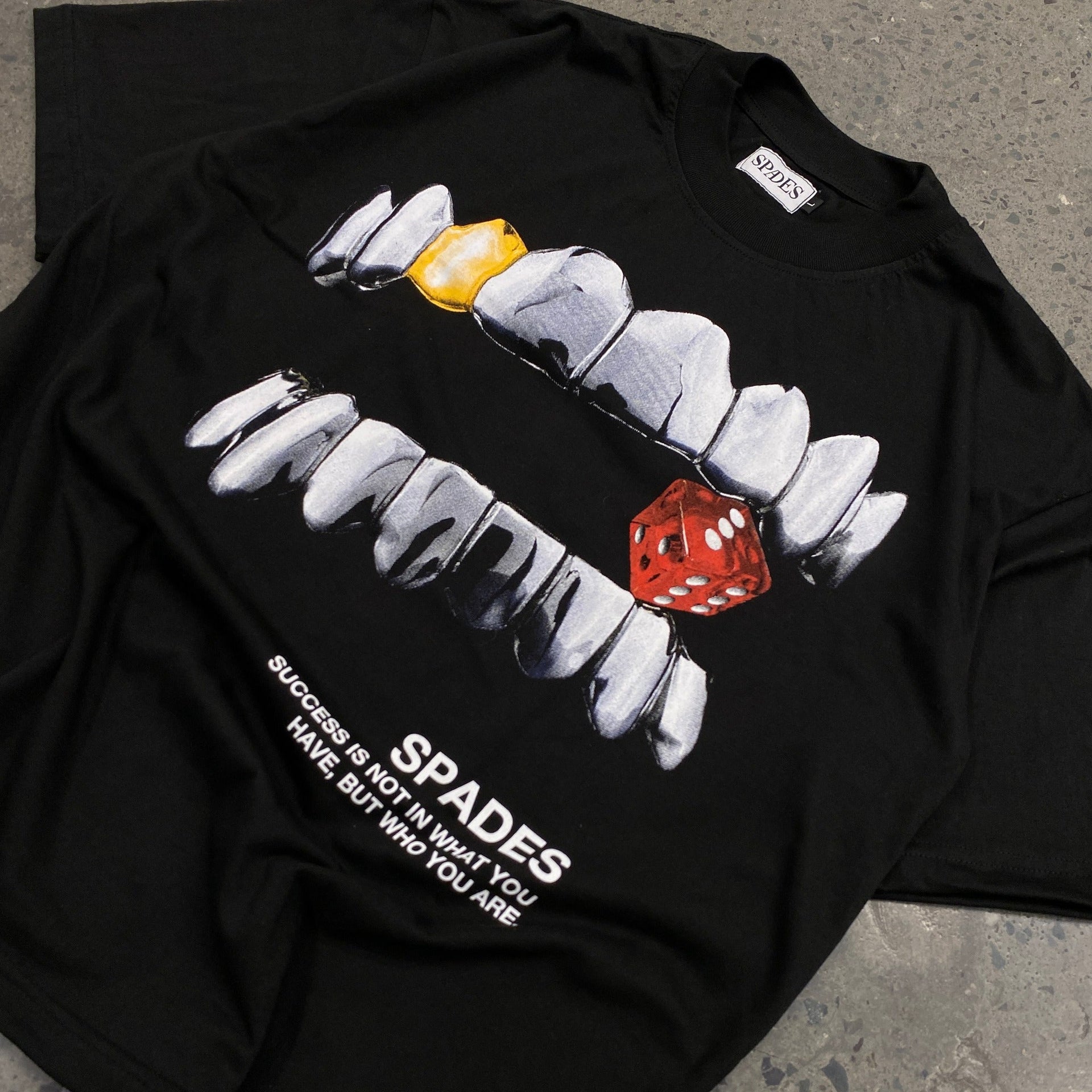 Spades Rogue's Roll Black  Boxy T-shirt SPADES