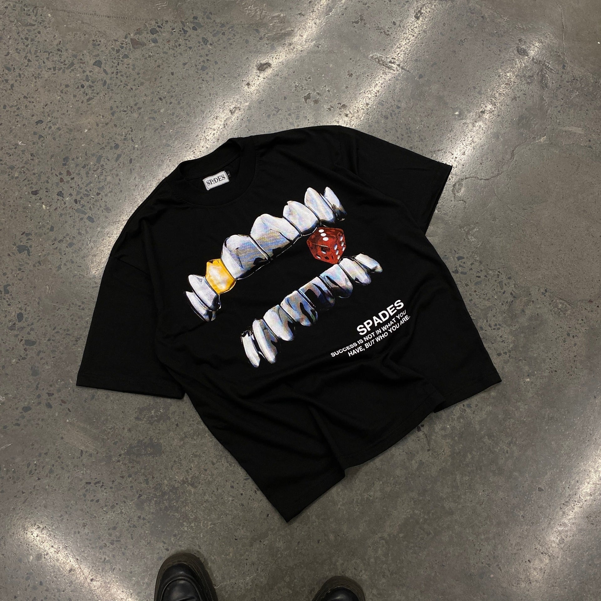 Spades Rogue's Roll Black  Boxy T-shirt SPADES