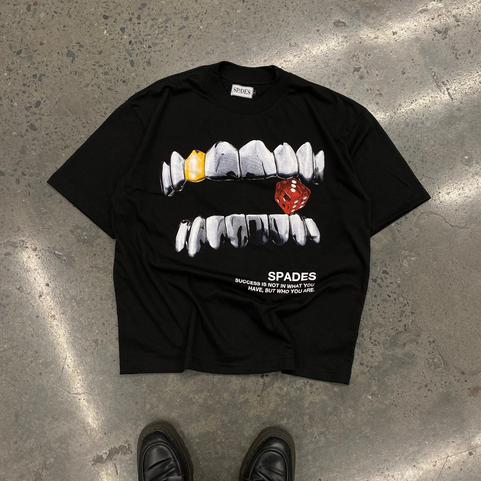Spades Rogue's Roll Black  Boxy T-shirt SPADES