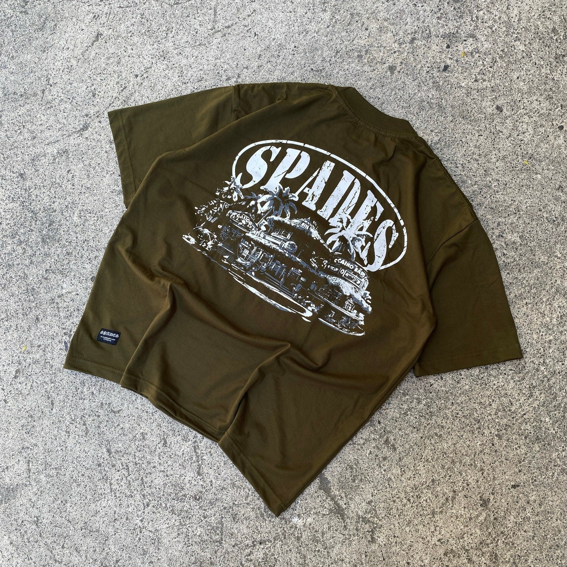 Spades Paradise Play Fatigue Boxy T-shirt SPADES