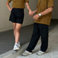 Corduroy  Quarter Zip Polo Shirt Carmel SPADES