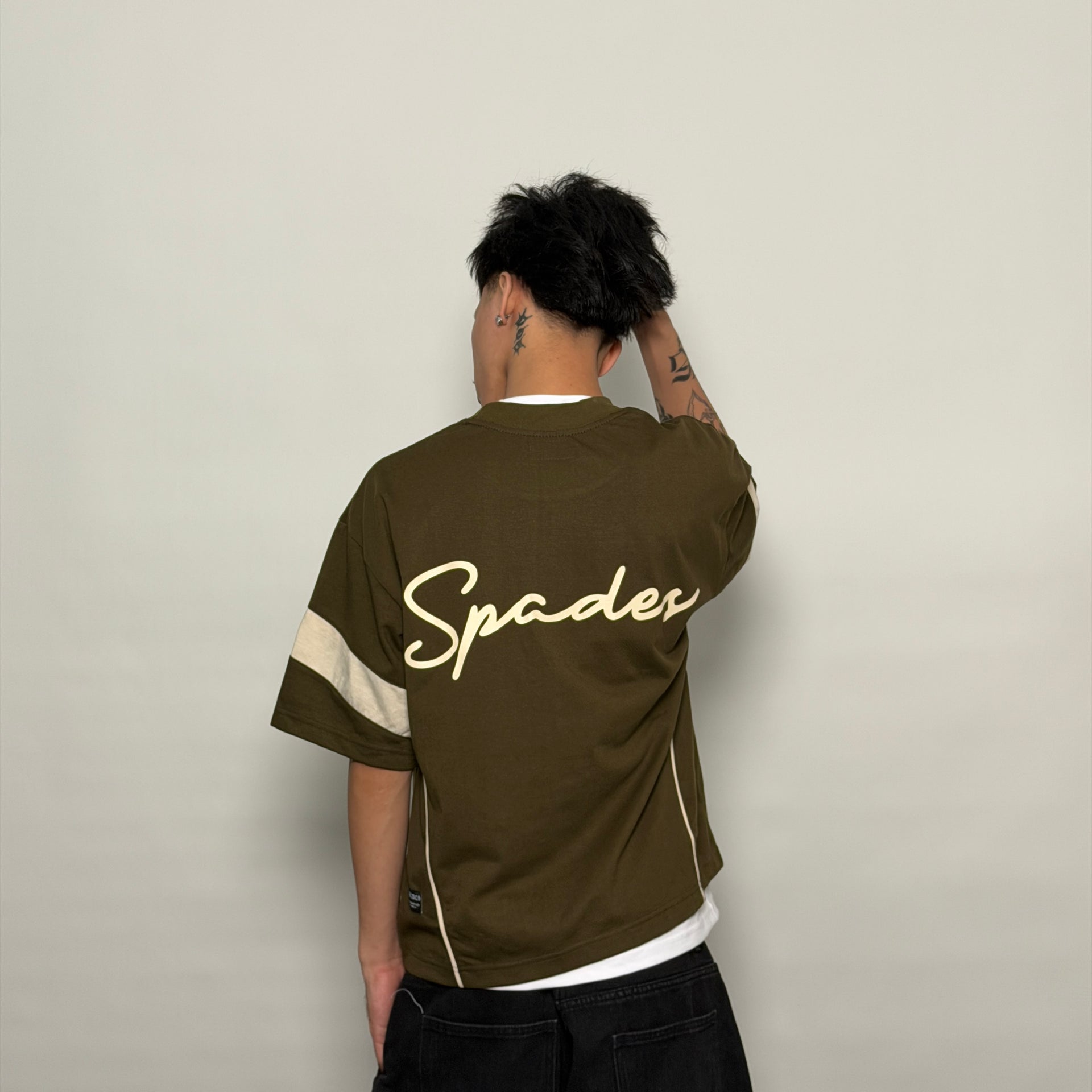 Spades The Mantra Boxy Crop Tee SPADES