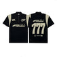Lucky 777 Polo Zip Boxy Crop SPADES