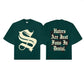Spades Gamblers Mark Boxy Tee Moss SPADES