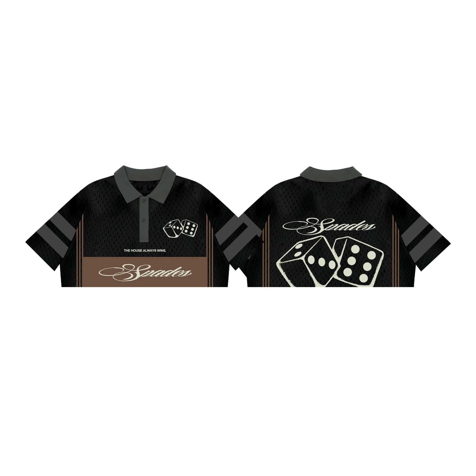 Spades Lady House Wins Jersey Crop top SPADES