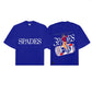 Spades High Roller Rodeo Boxy Tee Blue SPADES