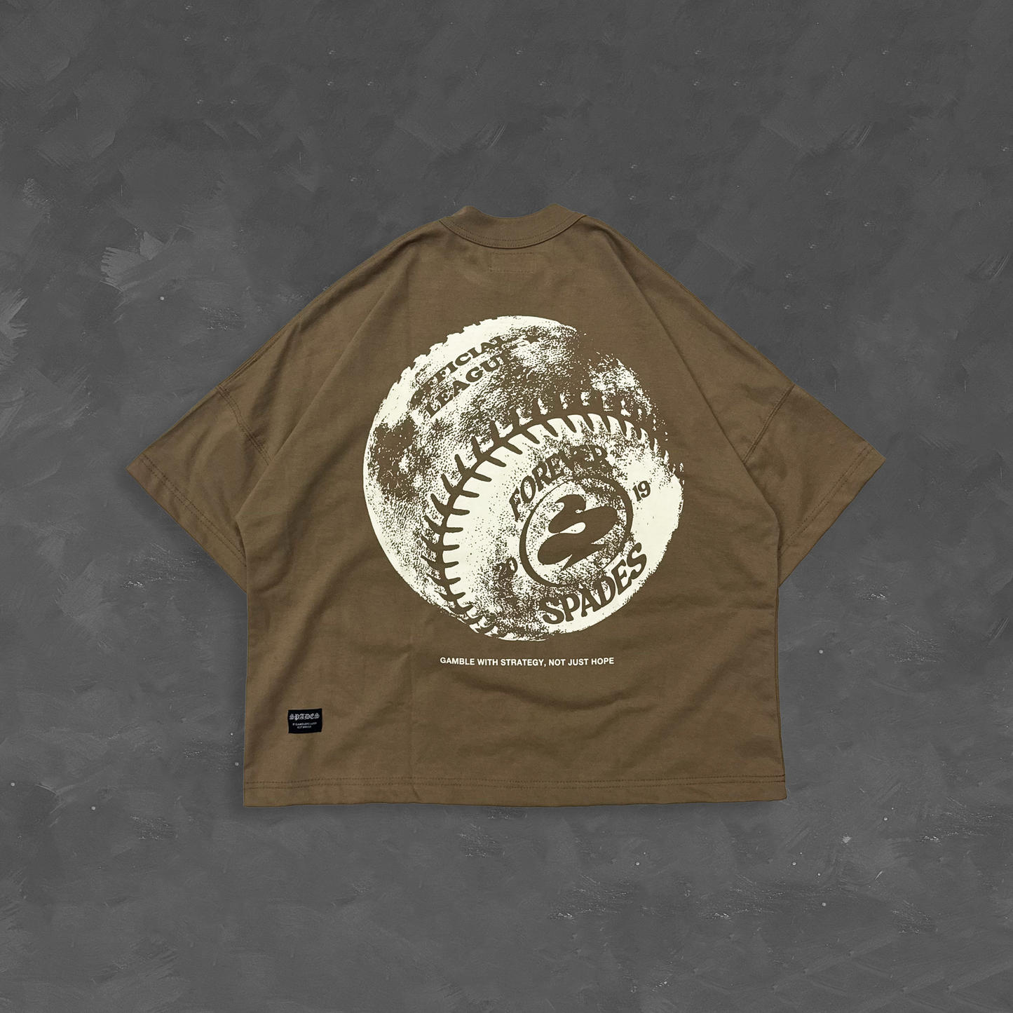 Spades Calculated Risk Boxy Crop Tee SPADES