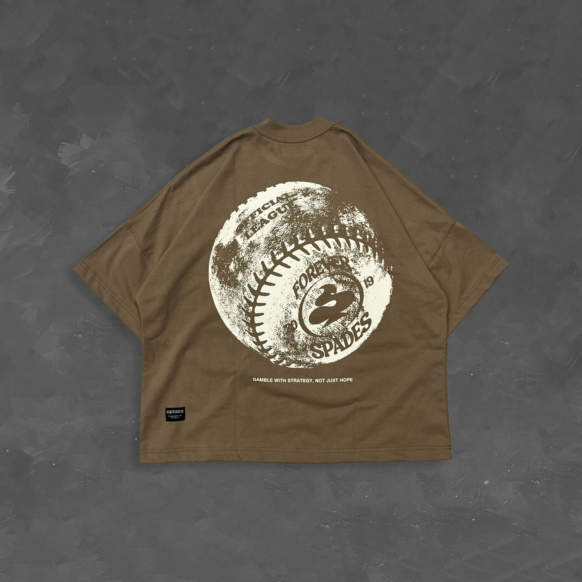 Spades Calculated Risk Boxy Crop Tee SPADES