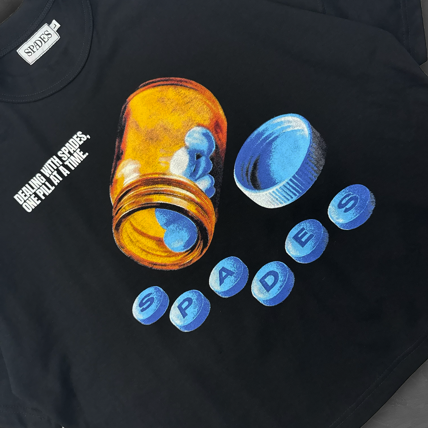 Spades Prescription Boxy Crop Tee SPADES