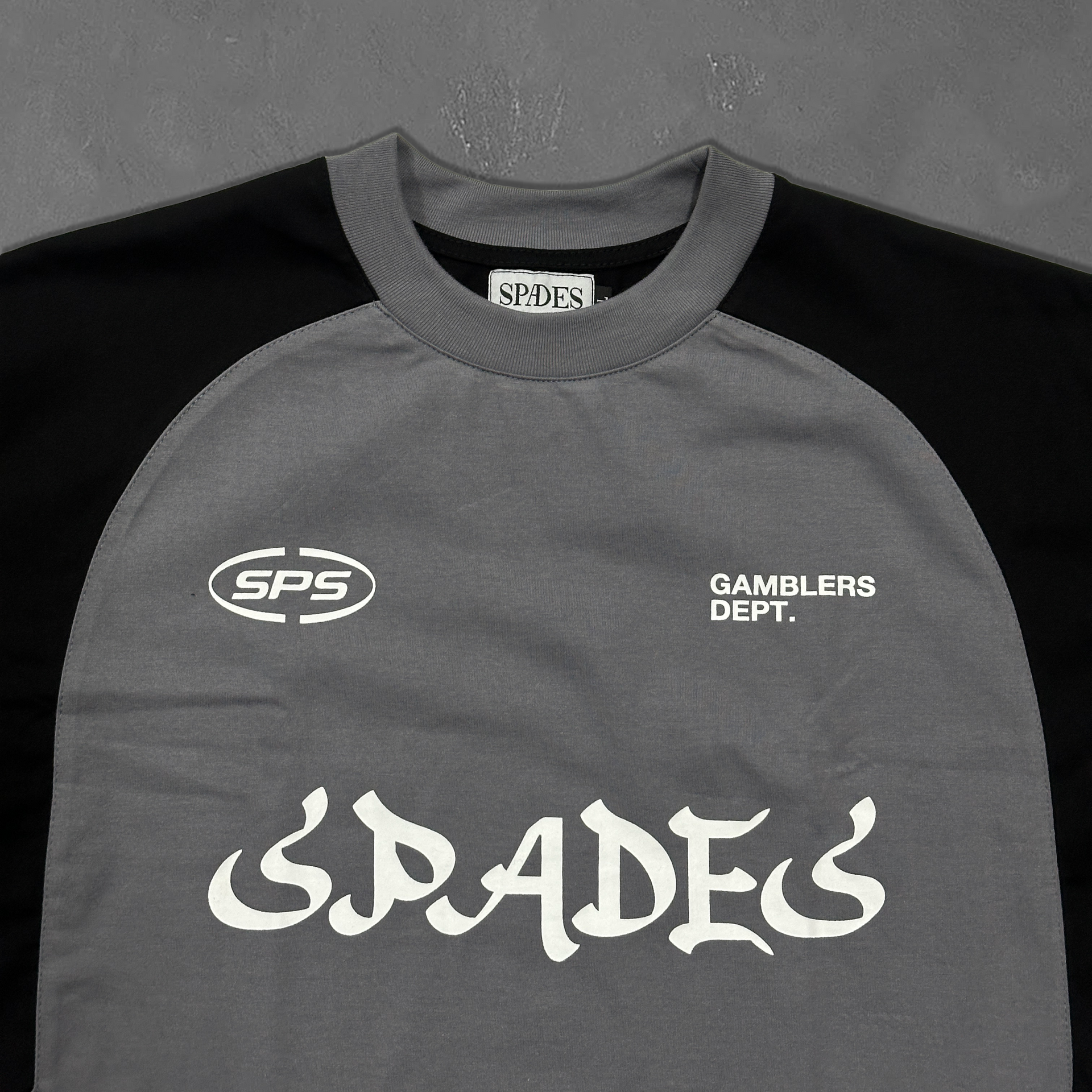 Spades Gamblers Dept. Boxy Crop Tee SPADES