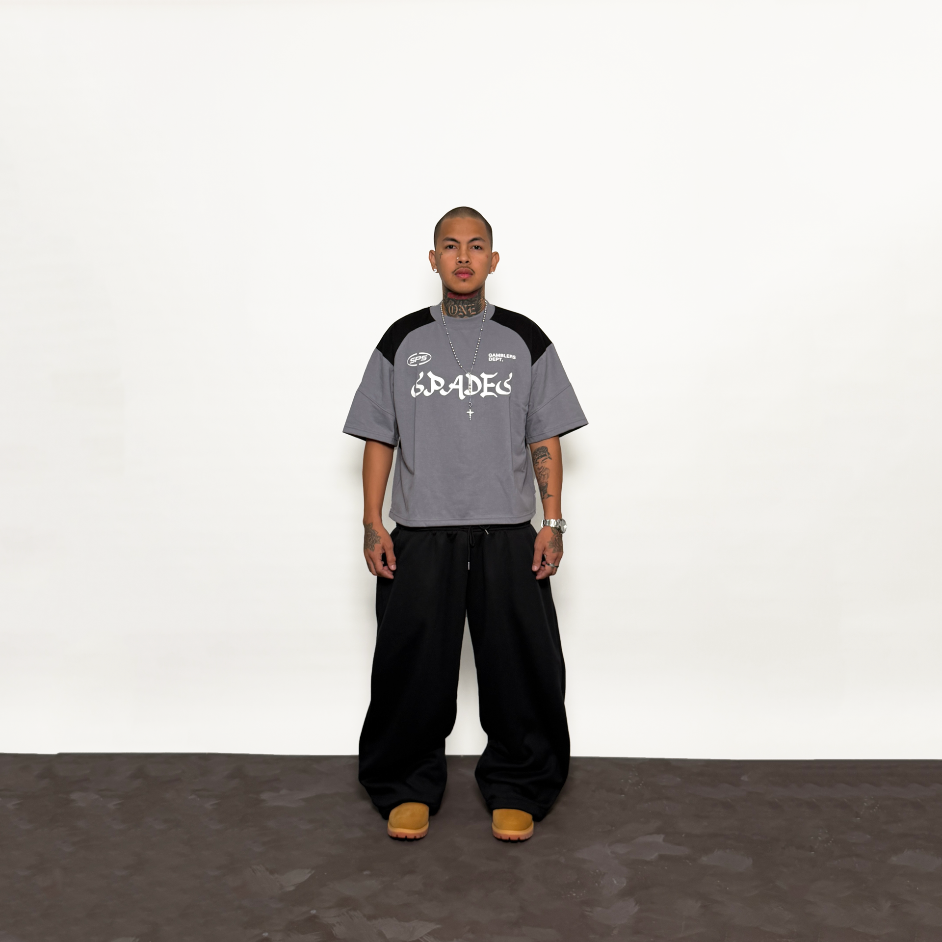 Spades Gamblers Dept. Boxy Crop Tee SPADES