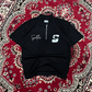 Spades Quarter Zip Polo Signature Black SPADES