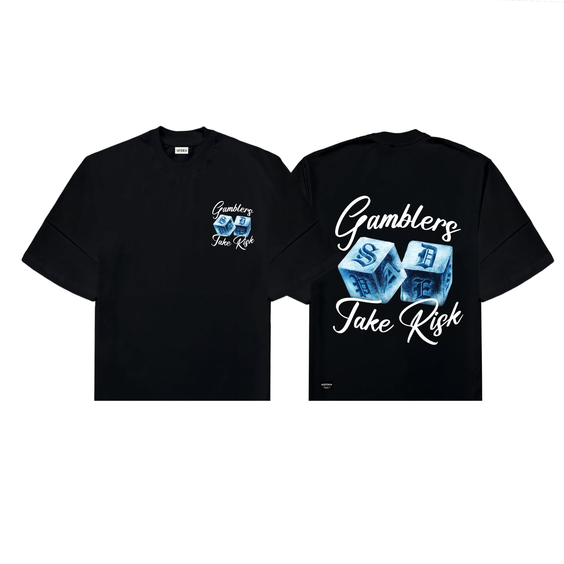 Spades Risky Dice Boxy Crop Tee SPADES