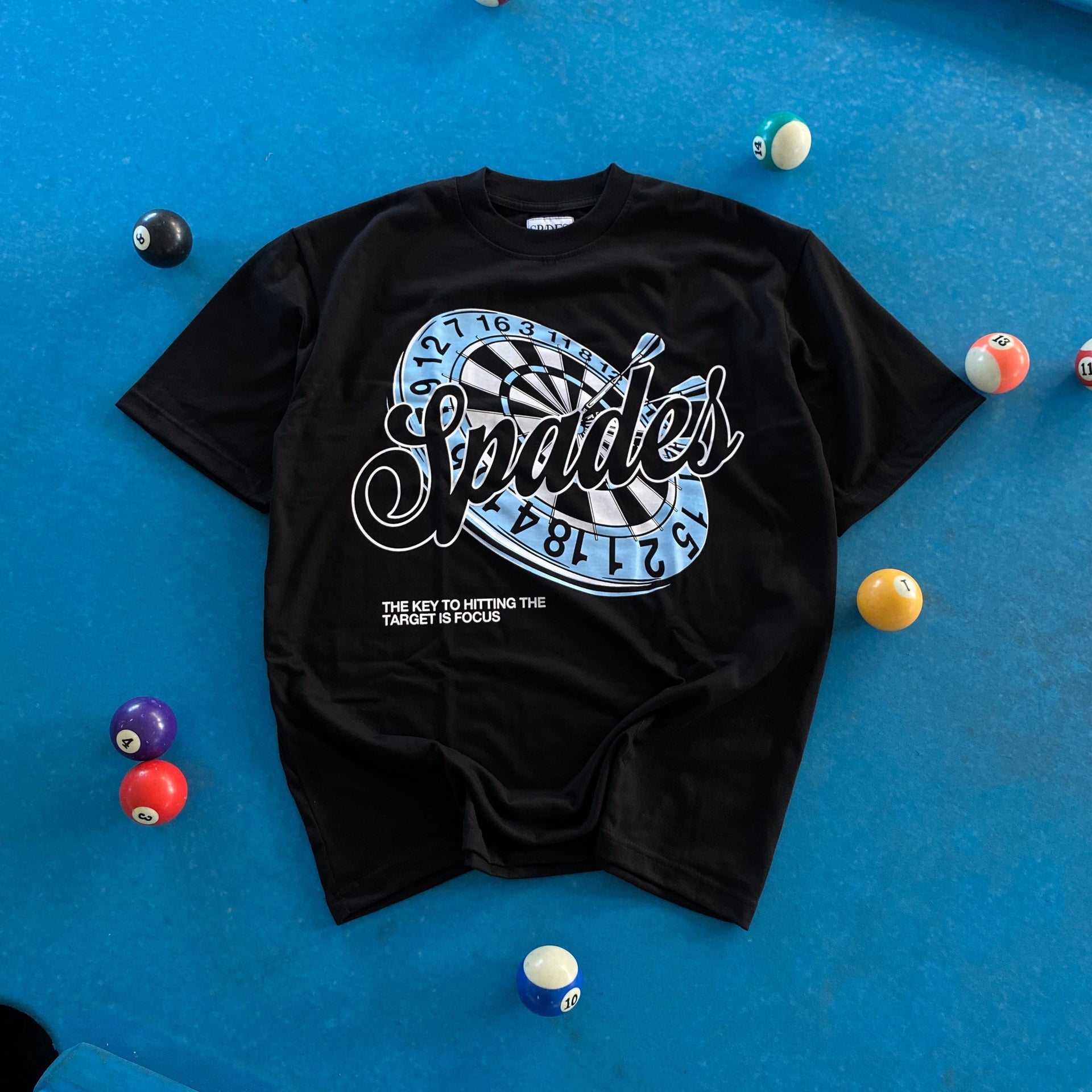Spades Bullseye Black T-shirt SPADES