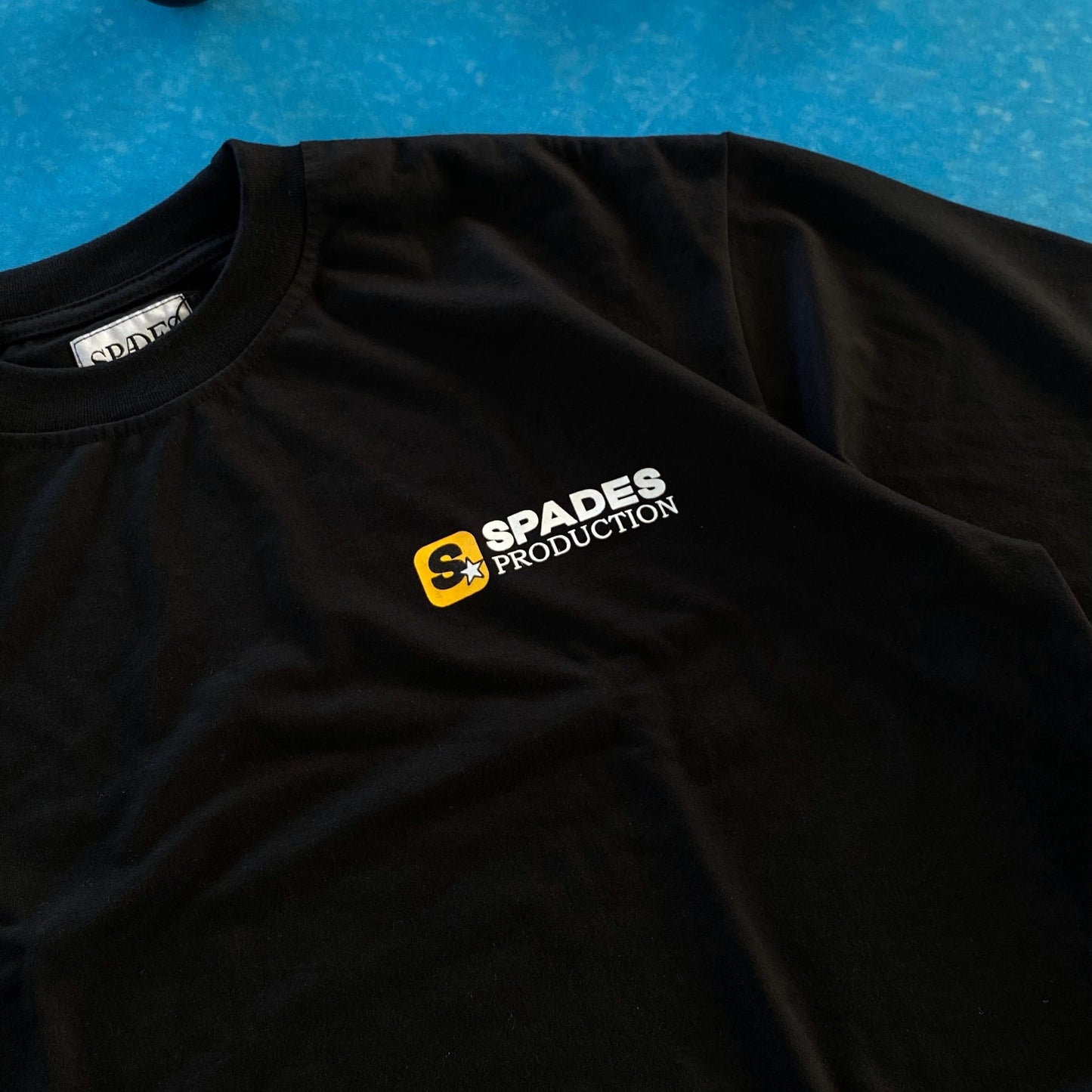Spades Rockstar Classic Boxy Tee Black SPADES