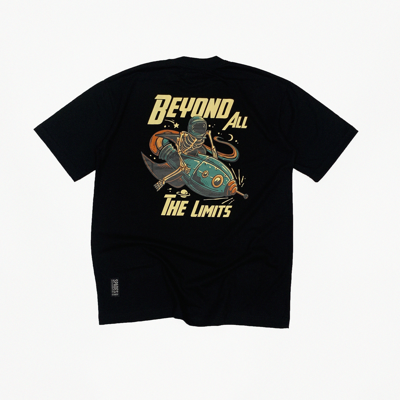 Spades Infinity and Beyond Black T-shirt SPADES