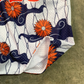 flower Clouds Mesh Shorts White SPADES