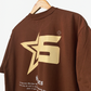 Spades Words of Star Hickory Brown T-shirt SPADES