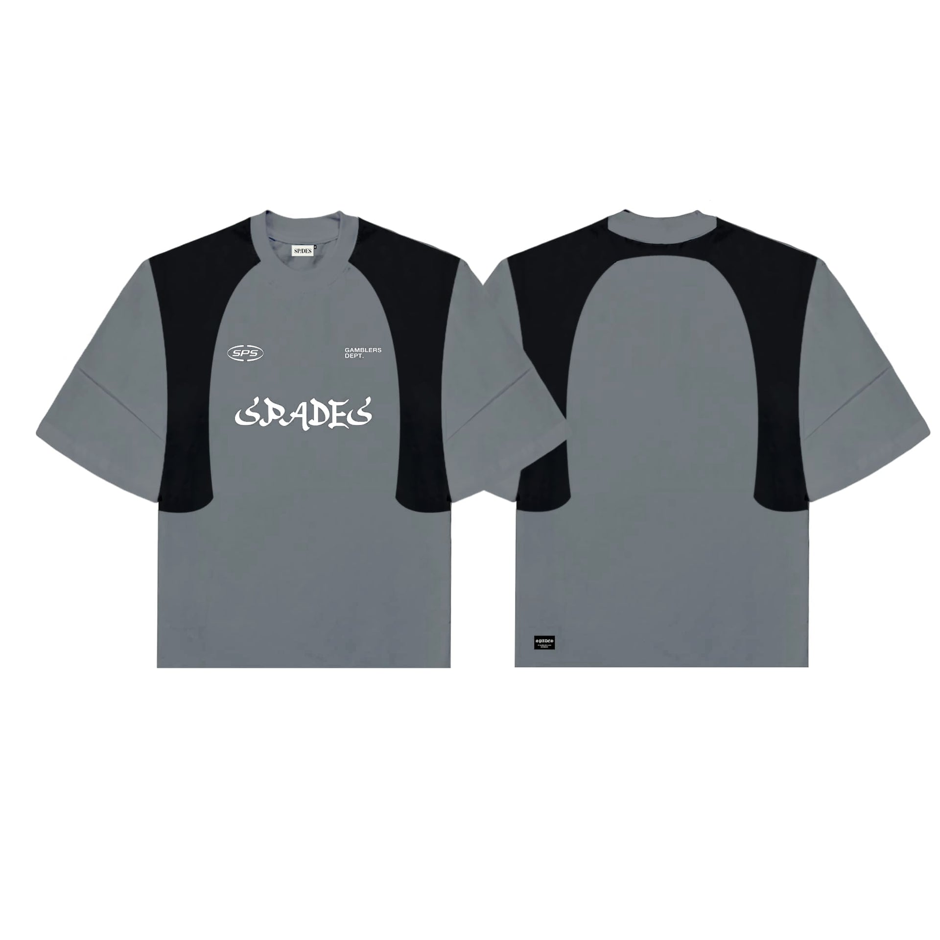 Spades Gamblers Dept. Boxy Crop Tee SPADES