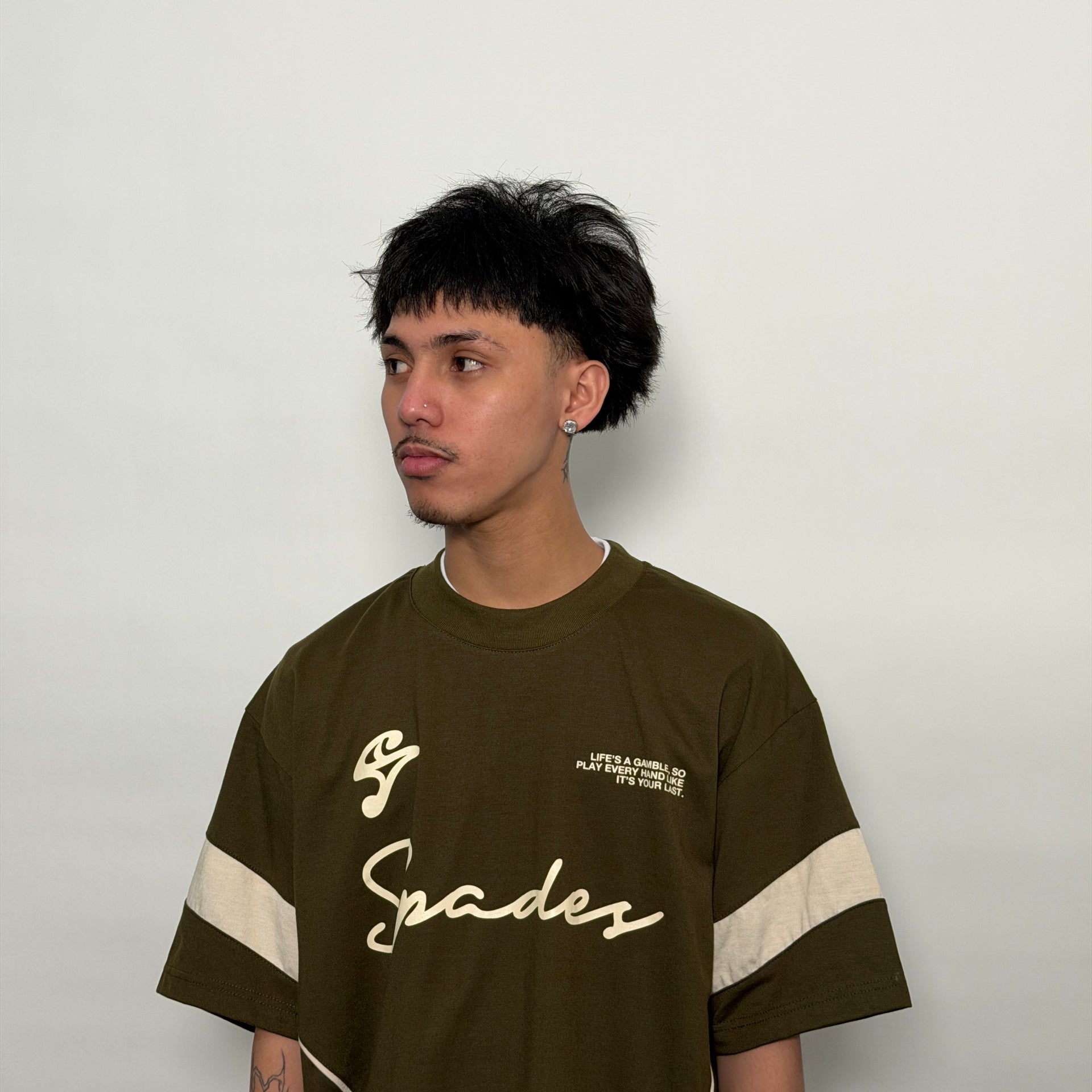 Spades The Mantra Boxy Crop Tee SPADES