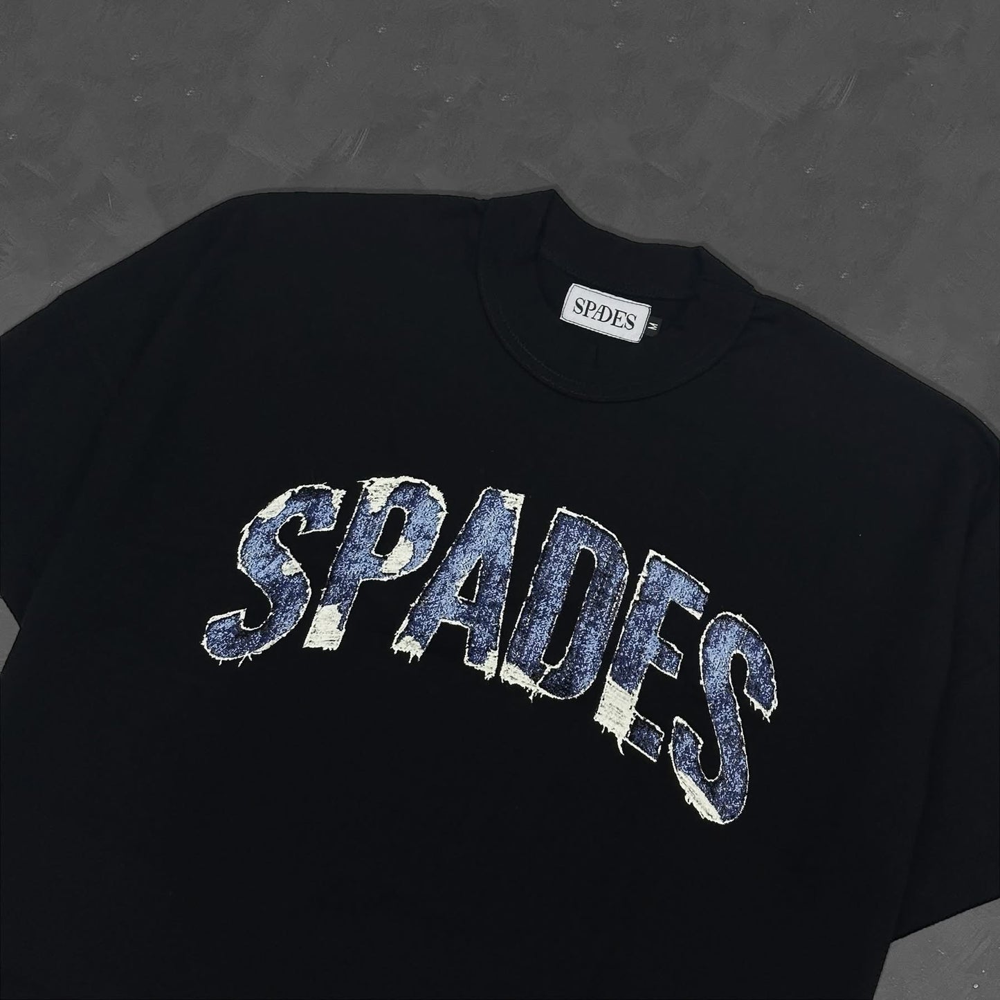 Spades Denim Boxy Crop Tee SPADES