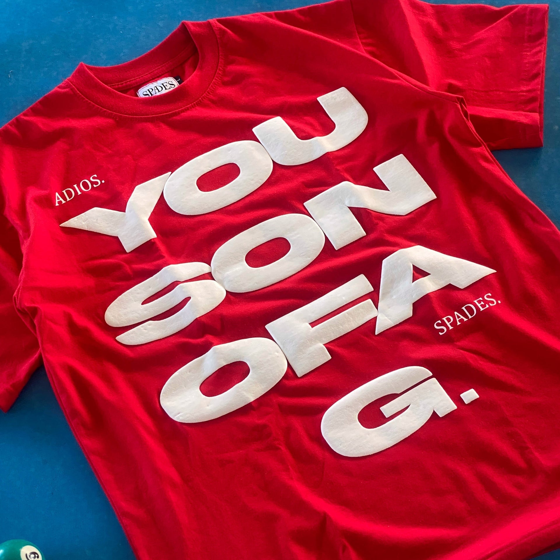 Spades Adios G Red T-shirt SPADES