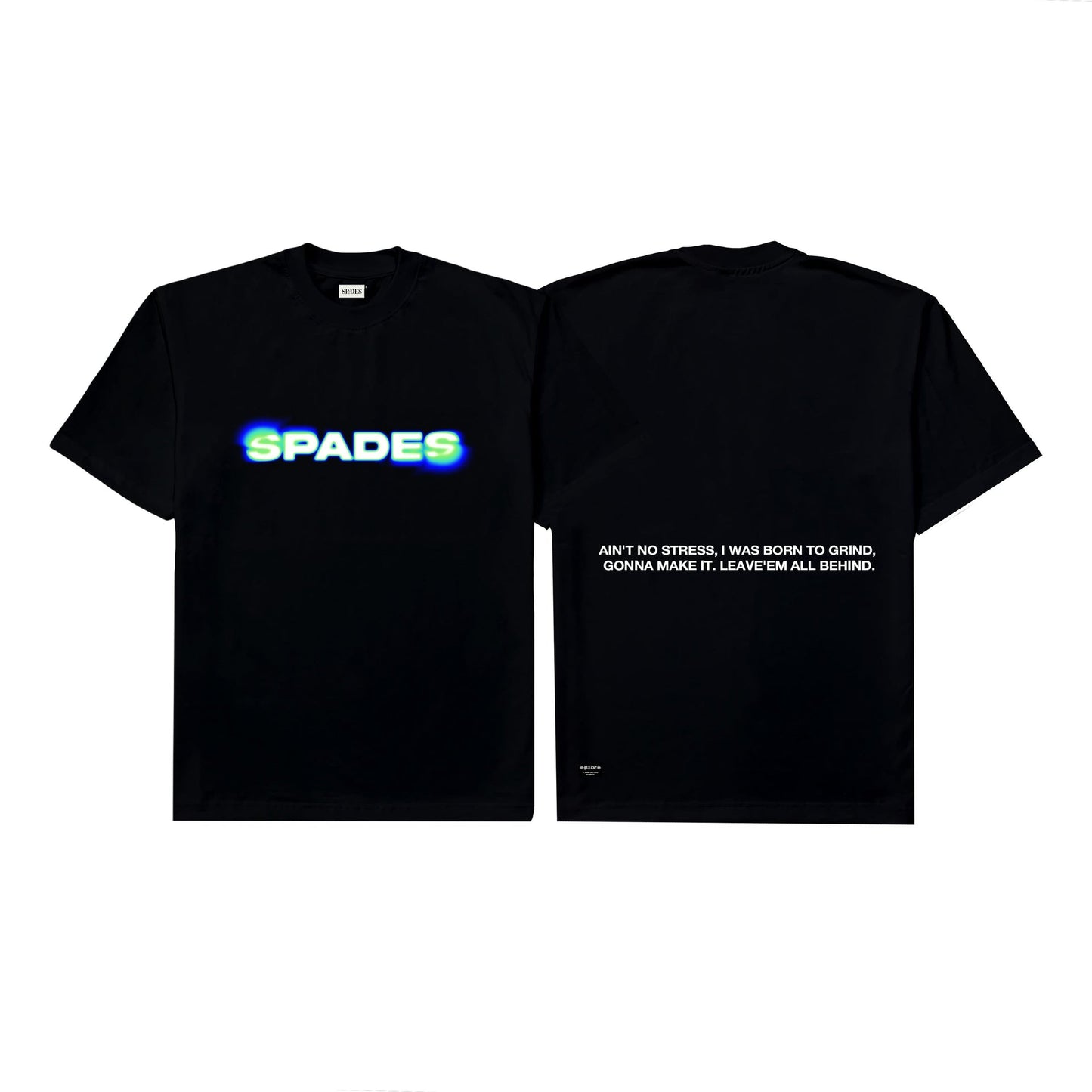Spades Dark Hustle Boxy  T-shirt Black SPADES