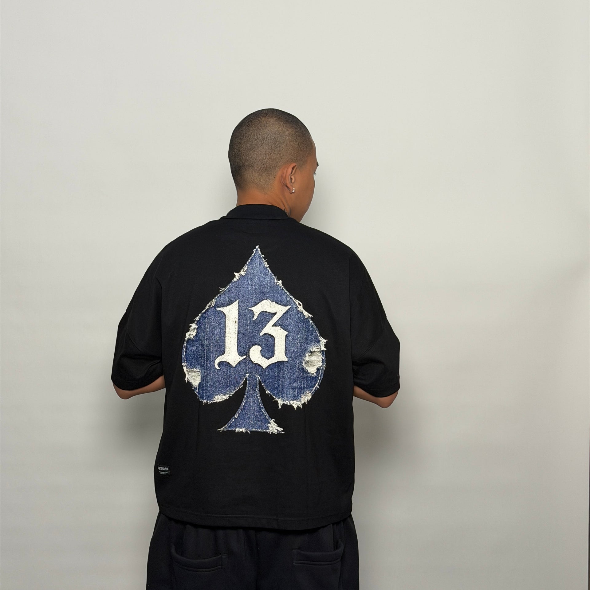 Spades Denim Boxy Crop Tee SPADES