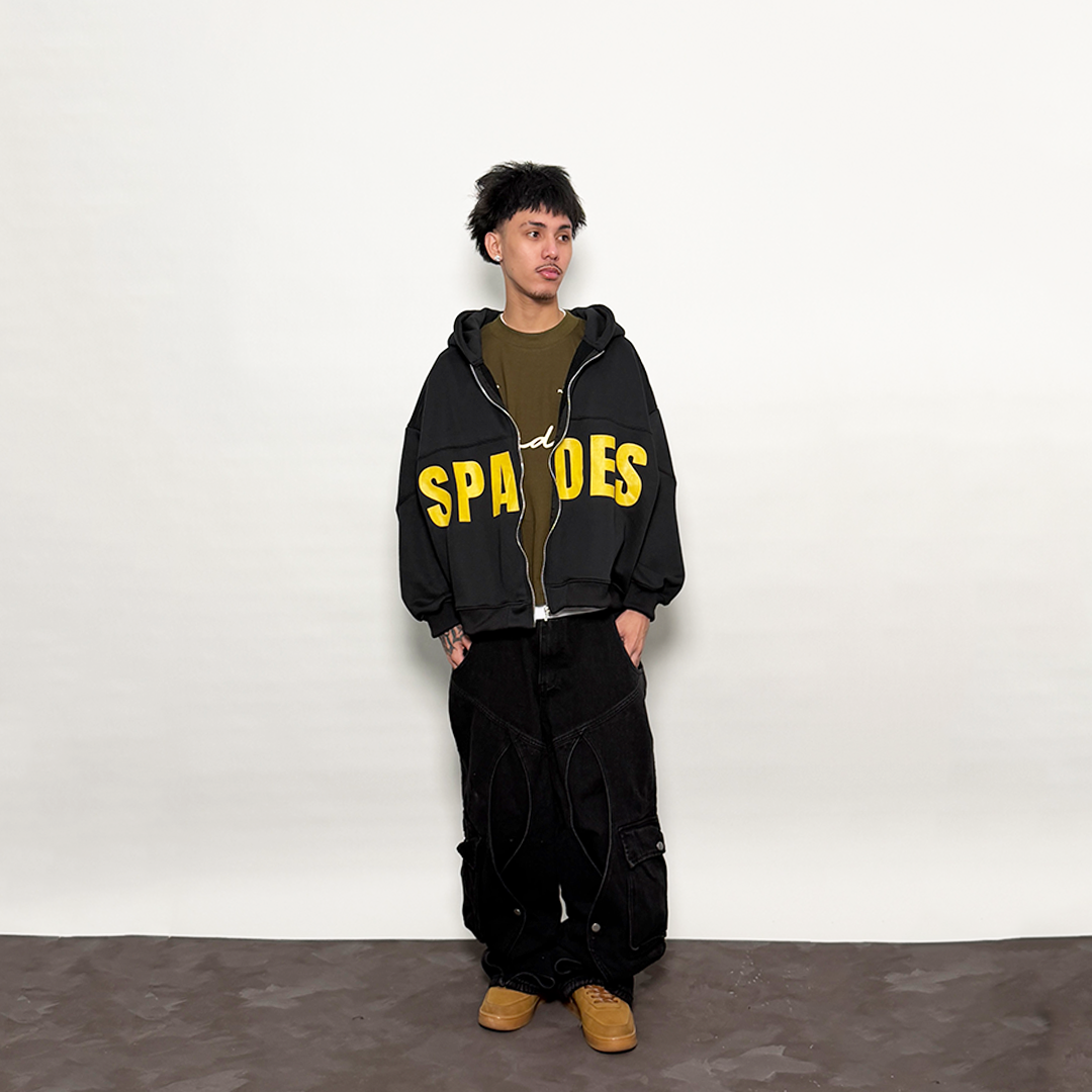 Spades Hustle Mode Hoodie Boxy Hoodie SPADES