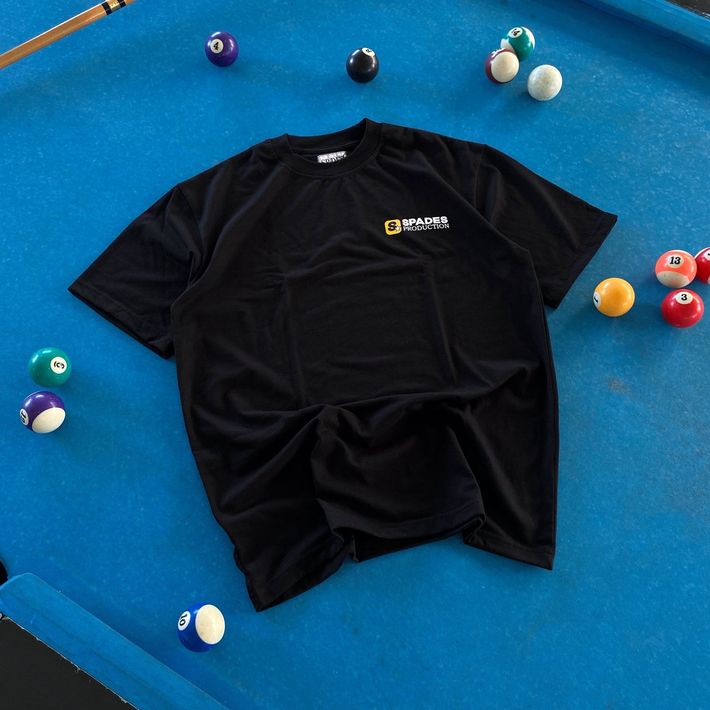 Spades Rockstar Classic Boxy Tee Black SPADES