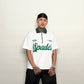 French Terry Quarter Zip Polo Box Tee Winning Formula White SPADES
