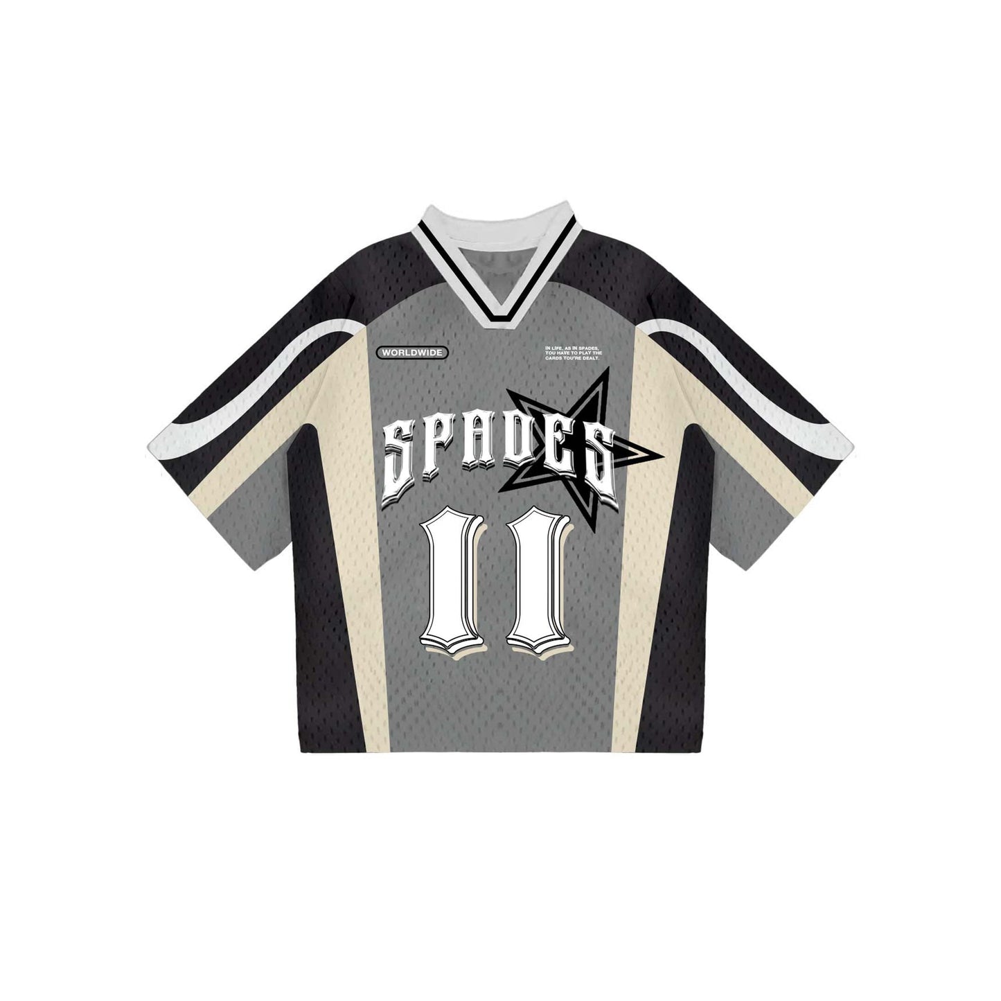 Spades Snazzy  Boxy Crop Jersey SPADES