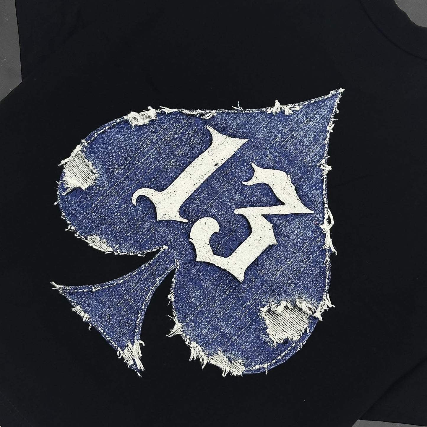 Spades Denim Boxy Crop Tee SPADES