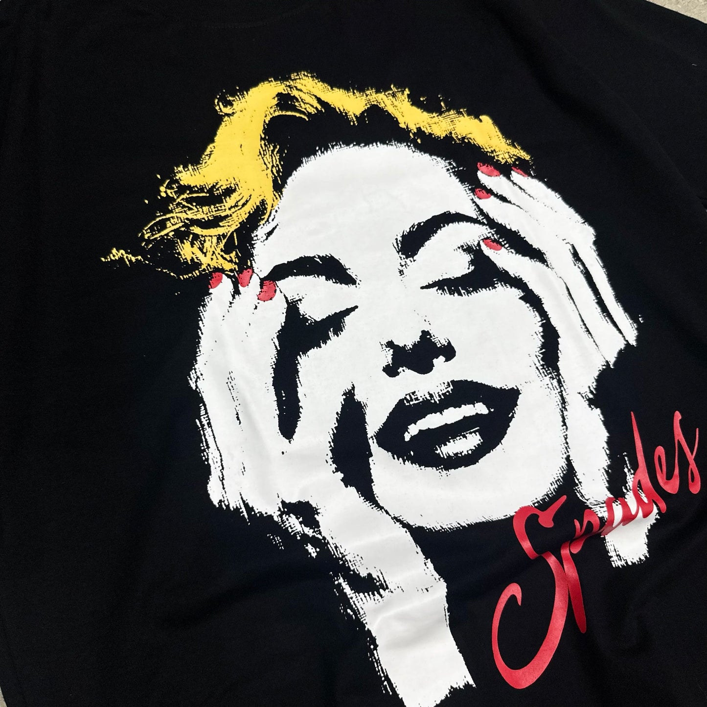 Thoughtful Glance Box Tee Black SPADES