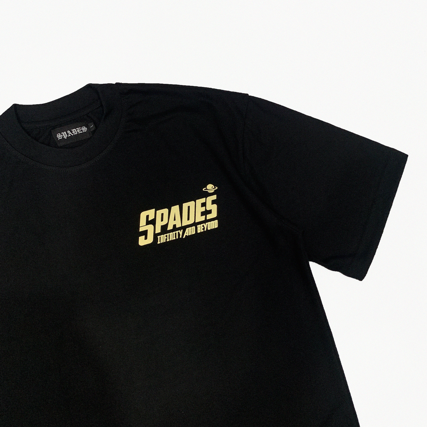 Spades Infinity and Beyond Black T-shirt SPADES