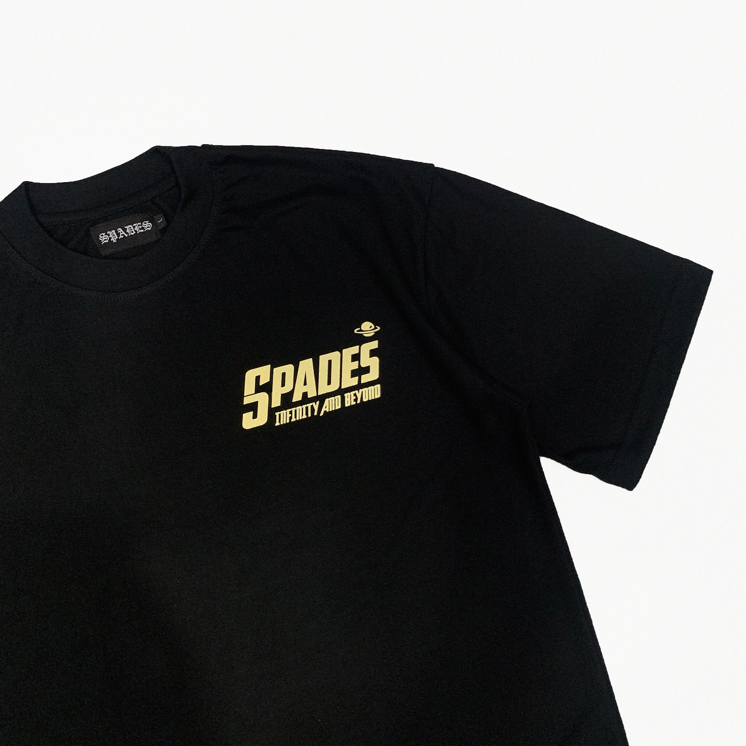 Spades Infinity and Beyond Black T-shirt SPADES