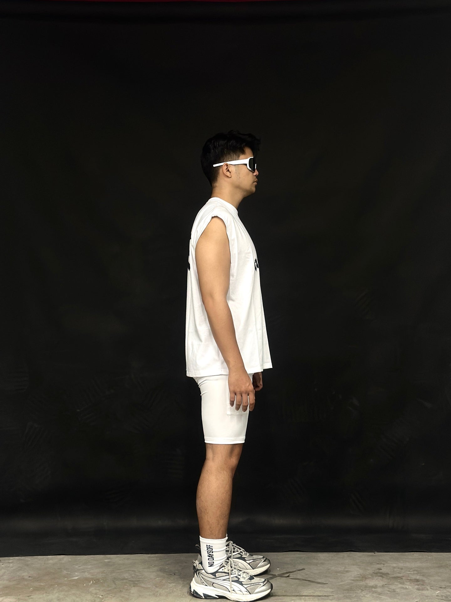 Aspire 365 Series 3 Boxy Tee Sleeveless White ASPIRE